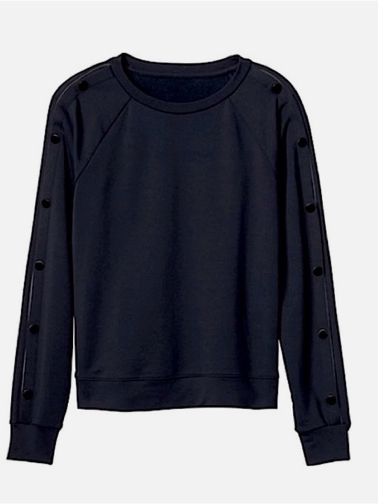 Athleta Sweaters - Athleta Snappy Sweatshirt sleek, stretchy, lightweight, casual, travel.